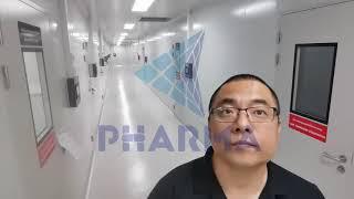 GMP clean room and plant grow up room