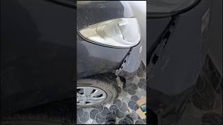 Simple Fix - Car Bumper Fix #diy #bumperfixing