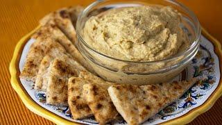 hummus de garbanzo (alto en proteina)