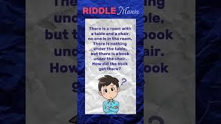 English Riddle I Riddle Mania