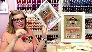 FlossTube #11- How to read a Cross-stitch Pattern for Beginners 3/3- Fat Quarter Shop