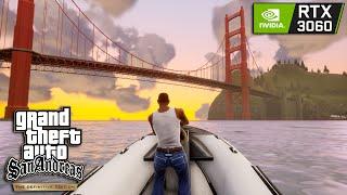 GTA San Andreas Definitive Edition | RTX 3060 Laptop + Ryzen 7 5800H | Asus TUF A15 2021| DLSS ON