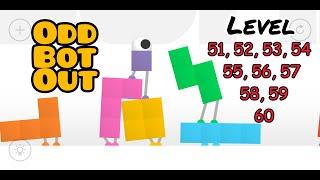 Odd Bot Out Level 51 to 60 | Walkthrough | Play Like a Prince