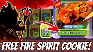 What? FREE Fire Spirit Cookie! 