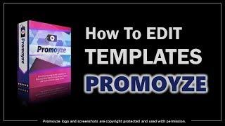 How to Edit Templates in Promoyze