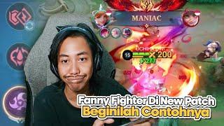 FANNY FIGHTER YANG BISA KALIAN COBA  TB Kuat dan Spell Vamp Deresss - Mobile Legends