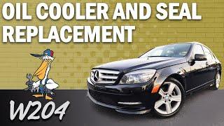 Mercedes-Benz W204 C-Class Oil Cooler and Seal Replacement