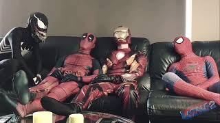 SPIDERMAN , IRONMAN & DEADPOOL VS  VENOM PART 8