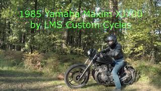 Yamaha Maxim XJ700 Custom FlyBy exhaust sound