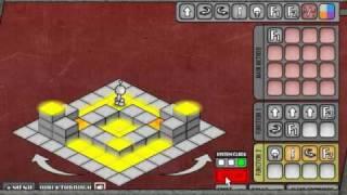 LightBot 2 Walkthrough - Levels 19-24 (Expert), Minimal Commands