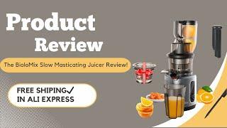 Juice Like a Boss: The BioloMix Slow Masticating Juicer Review!