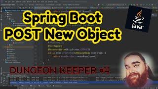 SpringBoot API Tutorial #4: Post a New Object