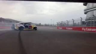 Nikita Shikov big drift on dubai autodrome