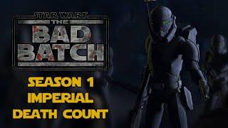 Star Wars: The Bad Batch Season 1 Imperial Death Count