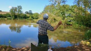 Fishing at Amazing Secluded Lake in England  (What is in this water?!)