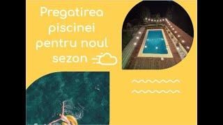 Pregatirea piscinei pentru noul sezon. #poolhome #homemade