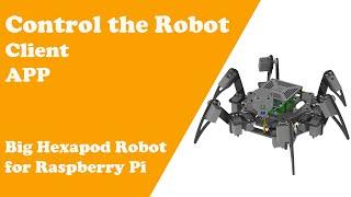 Chapter4 Control Big Hexapod Robot for Raspberry Pi