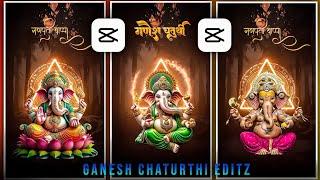 Trending Ganesh Chaturthi Reels Video Editing in Capcut | Capcut Video Edit |Ganpati Status Tutorial