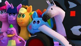 Мои цветные пони: Флаттернатор (3D-пародия MLP) (2)