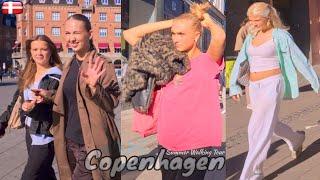 COPENHAGEN WALK 2025 | Copenhagen Summer Walking Tour | Tivoli to Kongens Nytorv, Denmark