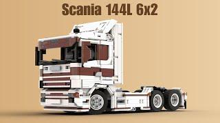 Scania 144L 6x2 tractor truck  - Lego MOC by OldOlneyLego