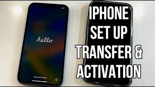 iPhone Set Up, Transfer of Apps & Data, SIM Card and Activation - Fast & easy way to get started