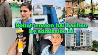 Visiting schools for kids admission  | Hira Adeel vlogs
