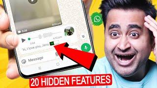 20 Amazing WhatApp New Features of The Year - Hidden  | WhatsApp New Update