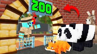 I Opened a Mob Zoo in Minecraft