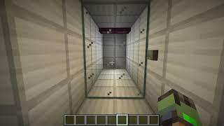 minecraft advanced elevator first test