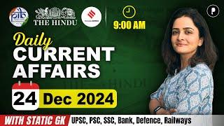 24 December Current Affairs 2024 | Daily Current Affairs | Current Affairs Today