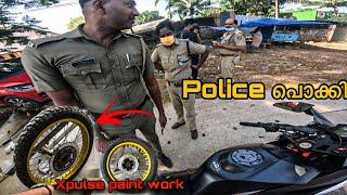 Xpulse paint work completed|| BIKE POLICE പൊക്കി 🫣||￼