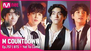 [BTS - Yet To Come] Comeback Stage | #엠카운트다운 EP.757 | Mnet 220616 방송