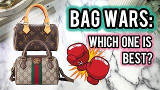 LV vs. GUCCI: WHICH IS THE WINNER ??Comparing the LV Nano Speedy vs the Gucci Ophidia Super Mini