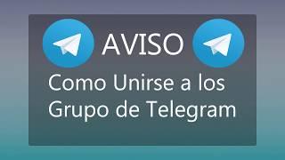 Avios - Como Unirse a Los Grupo de Telegram del Canal