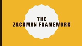 Togaf vs Zachman Frameworks