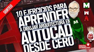  AutoCAD para PRINCIPIANTES | tutorial en ESPAÑOL | Curso ARQUITECTURA 2D desde CERO ‍‍