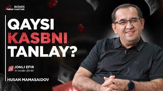 O'zbekistonda qaysi kasb aktual? Qaysi sohani tanlay? | Husan Mamasaidov