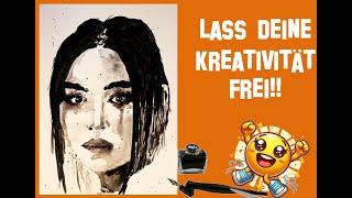 Kreatives Tief ? Mit #Inktober findest du neuen Spaß am Kreativsein ️| Zeichnen | Tutorial