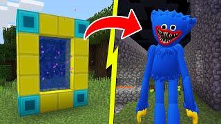 КАК ПОСТРОИТЬ ПОРТАЛ К ХАГГИ ВАГГИ POPPY PLAYTIME В МАЙНКРАФТ ? PORTAL HUGGY WUGGY MINECRAFT SCP