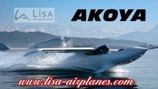 Lisa Airplanes, LISA Akoya amphibious light sport aircraft.