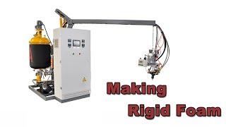 PU low pressure foaming machine for rigid foam making