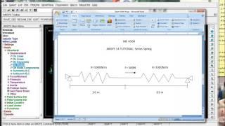 ANSYS 14 Series Spring