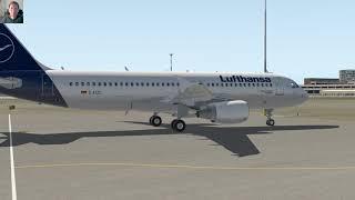 FlightFactor A320 Ultimate Hamburg nach Düsseldorf - xflight737 - X-Plane 11