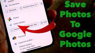 How to save photos in google photos | How to Backup Photos in Google Account