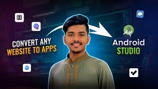 how to convert website to app android studio tutorial - Coder Host BD