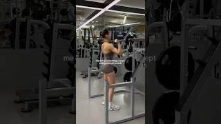 hot girls hit the gym but not their protein goal‍↕️ #gymgirl #gymlife