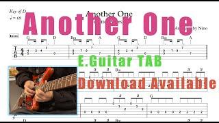 Another One TAB | Elevation Worship | Electric guitar tutorial | Playthrough cover