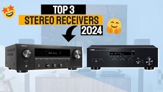  Top 3 Best Stereo Receivers For 2024! || YAMAHA, Denon & Marantz 