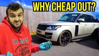 I ATTEMPTED TO REBUILD THE ENGINE ON MY BROKEN CHEAP RANGE ROVER